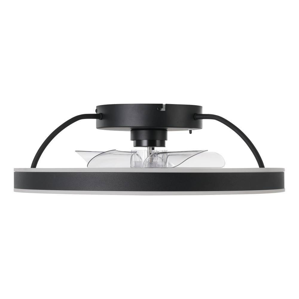 EGLO 35193  Вентилятор потолочный со светильником (RGB+TW) MARINELLA, Ø500, сталь, акрил, черный, молочный