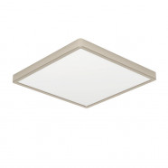  Светодиодный накладной светильник FUEVA 6, 11,5W(LED), 390x390, сталь, никель мат.