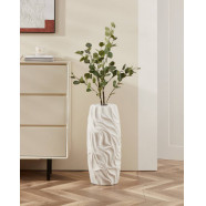428193  Ваза напольная SKHIRA, H615 стекловолокно, белый