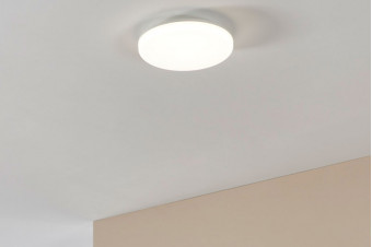 901531  Уличный светод свет-к настенно-потолочн CASTAGNETO, 16,5W(LED), Ø260, IP54, 2700K, 4000K, 650