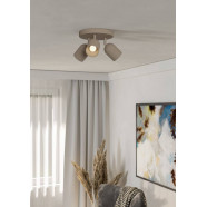 44163  Спот TILSTON, 3X40W(E14), сталь, песочный