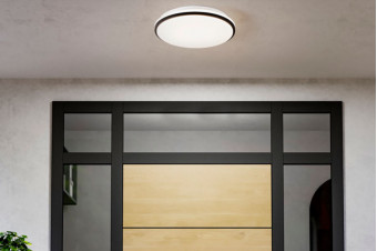 901529  Светодиод настенно-потолочн свет-к с регул тем-ры света MARGIDORE, 18W(LED), Ø340, IP54, 3000