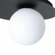 902091  Бра CASTROVIDO, 1X4,2W(G9),IP44, сталь, черный, белый