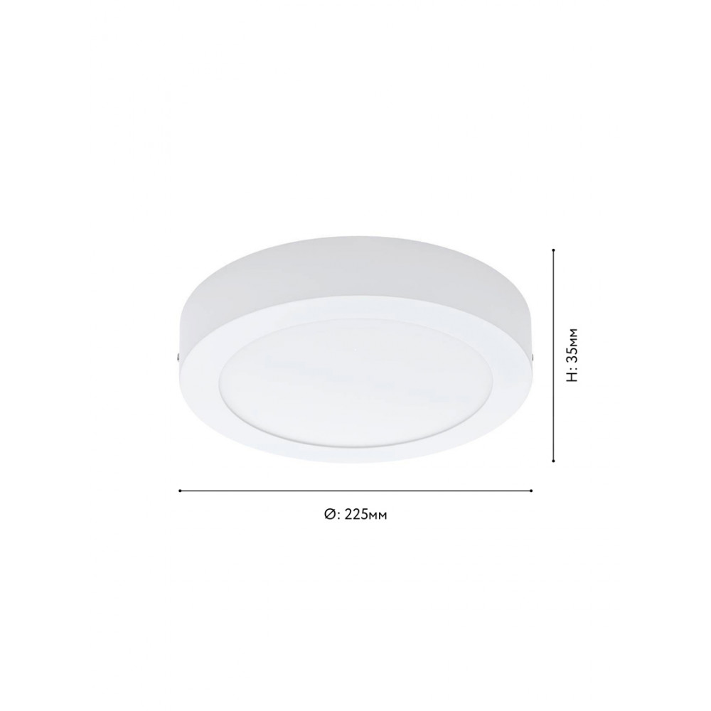 EGLO 64713  Светодиодный накладной светильник FUEVA 1 PRO, 16W(LED)