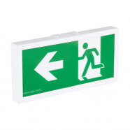  Настенно-потолочн свет-к EXIT C, 3W(LED), L-270, алюминий, белый