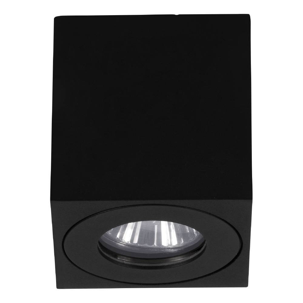 EGLO 901029  Уличный потолочный светильник TORRECOLA, 1X35W (GU10), IP44, H85, алюминий, пластик, чёрный/прозрачное стекло