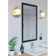 902095  Бра CASTROVIDO, 1X4,2W(G9),IP44, сталь, хром, белый