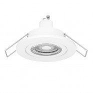 902234  Встраиваемый светильник BARRANCO,  1х4,5W(GU10-LED), 3000К, IP44, Ø84, пластик, белый