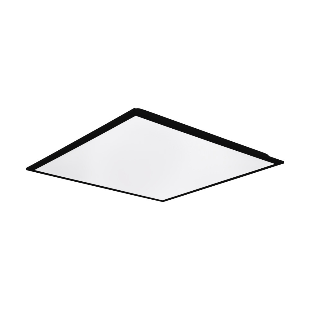 EGLO 902357  Светодиод потолочный свет-к COLFIORITO, 36,5W(LED), 595x595, 3000-4500-6000K, алюминий, черны