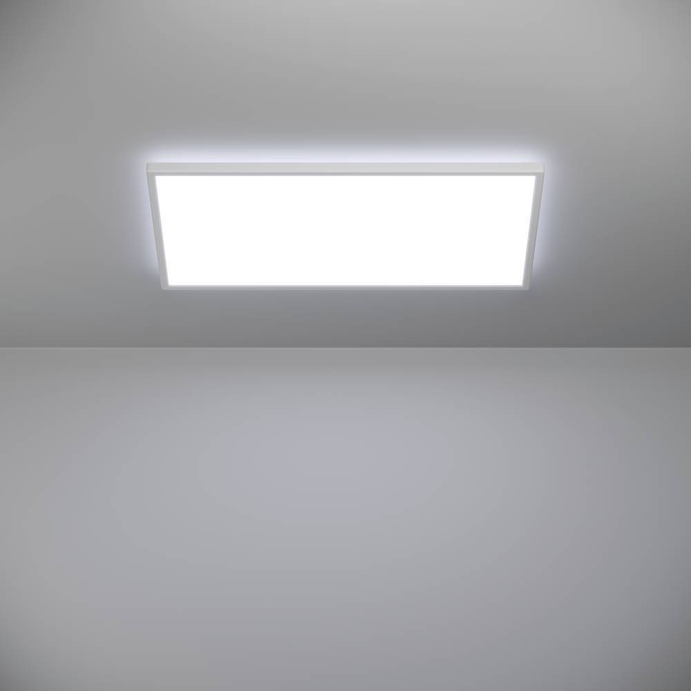 EGLO 901453  Светодиод потолочн свет-к с регул тем-ры света ROVITO, 17,2W(LED), 570x300, IP44,  2700K, 4000K, 6500K,  2580lm, пластик, белый/пластик, белый