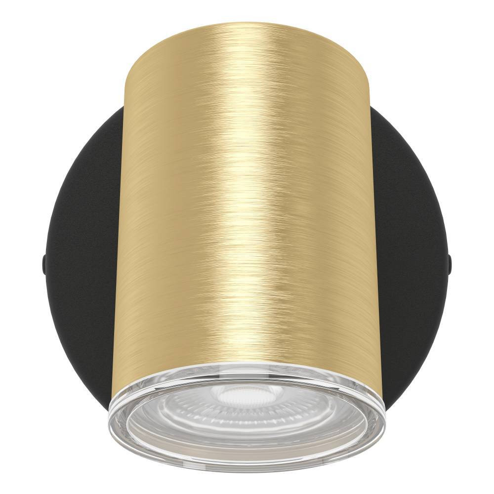 EGLO 300583  Спот CONSUMA 1, 1X5W(GU10), IP44,сталь, черный, латунь состаренный