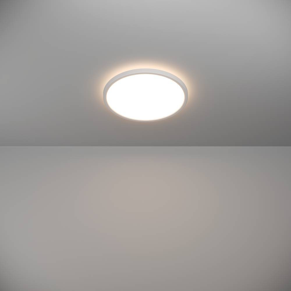 EGLO 901446  Светодиод потолочн свет-к с регул тем-ры света ROVITO, 13,9W(LED), Ø300, IP44, 2700K, 4000K, 6500K, 1750lm, пластик, белый/пластик, белый