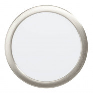 Встраиваемый светильник FUEVA 6, 18,5W(LED), 2700/4000/6500K, Ø216, алюминий, никель мат.