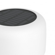 901892  Настольн. лампа на солн. батарее сенсорн. ROCCANOVA, H300, 2,8W(LED), IP44, 3000K, 270lm, сталь, белый