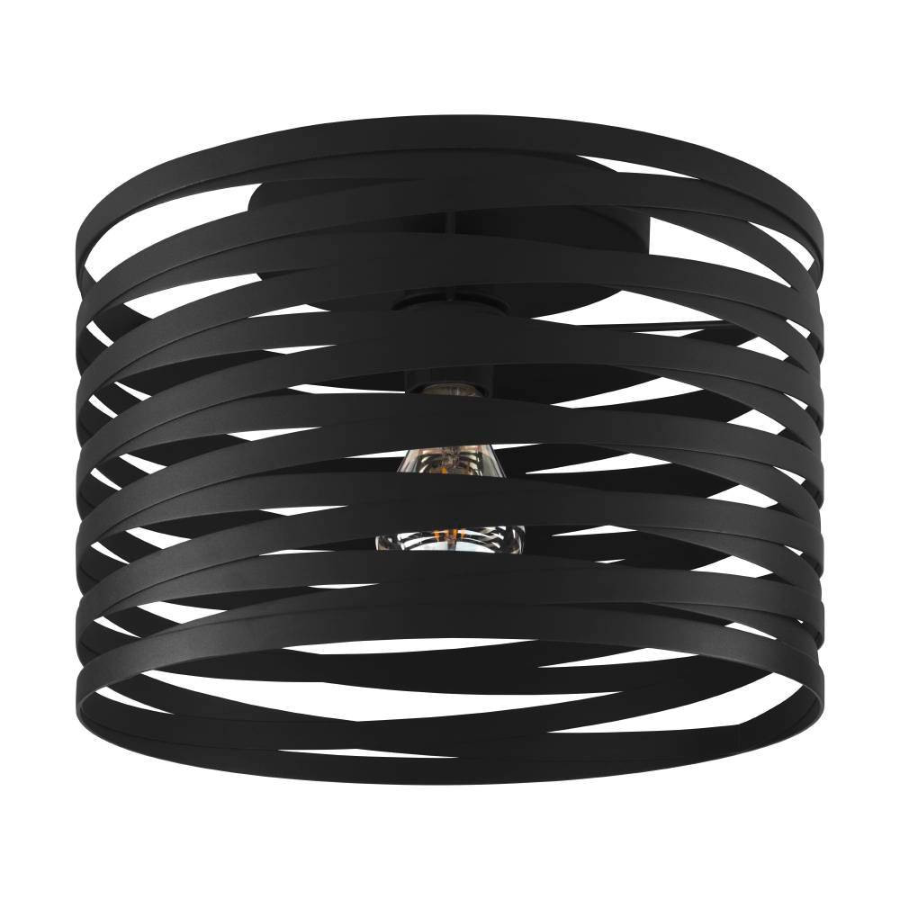 EGLO 900164  Потолочный светильник CREMELLA, 1x60W, E27, H260, Ø370, сталь, черный