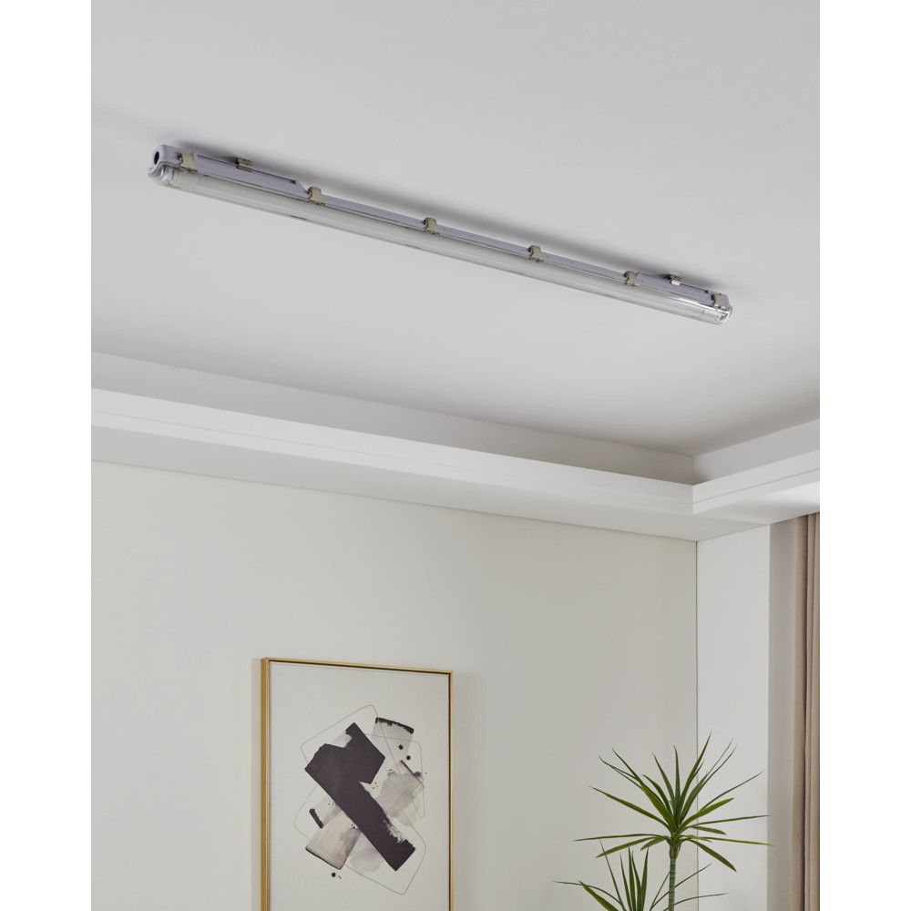 EGLO 901545 Светодиод настенно-потолочн свет-к BASIC PLUS, 1x10W(G13-LED-T8-TUBE), L-650, IP65, пластик,