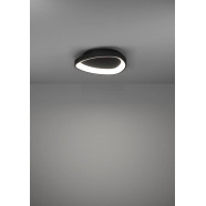 901584  Светод потолочн свет-к LORETELLO, 12W(LED), пластик, сталь, черный, 2700-6500K, 1440lm