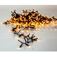  Улич светод гирлянда GOLDEN WARM WHITE, 1200X0,064W(LED), L1200, пластик, черный/пластик, янтарный