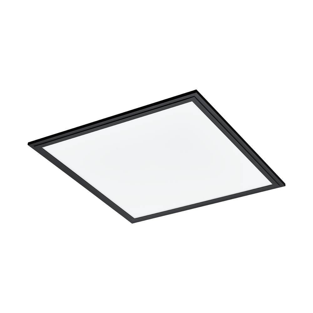 EGLO 900818  Потолочный светильник  SALOBRENA 1, 21,5W (LED), 4000K, 3000lm, L450, B450, H50, алюминий, черный / пластик, белый