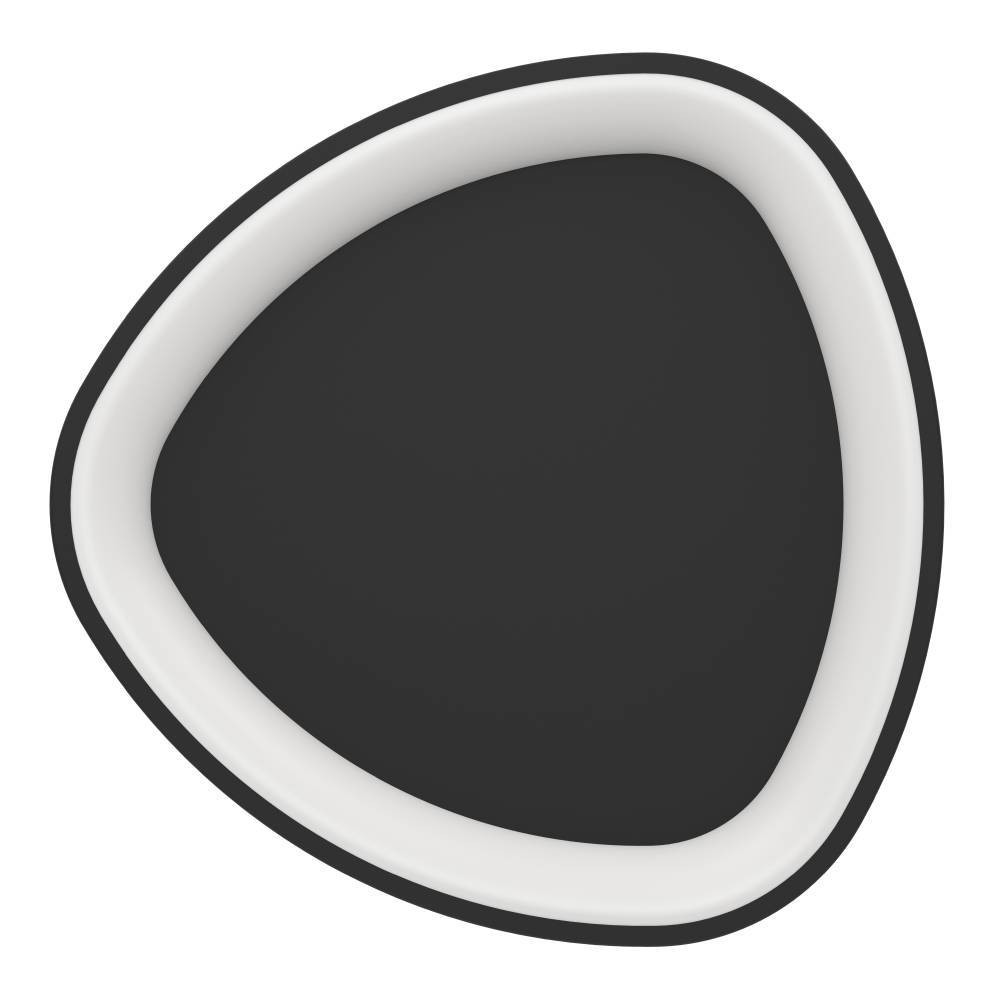 EGLO 901584 Светод потолочн свет-к LORETELLO, 12W(LED), пластик, сталь, черный, 2700-6500K, 1440lm
