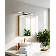 901958  Светодиодный подсветка для зеркала VADUMI, 11W(LED),IP44 , 4000K, 1350lm, пластик, черный, белый