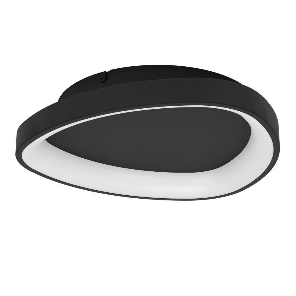 EGLO 901584 Светод потолочн свет-к LORETELLO, 12W(LED), пластик, сталь, черный, 2700-6500K, 1440lm