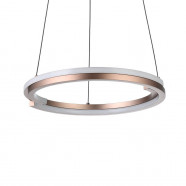 901826  Светодиодный подвес с регулировкой цветовой температуры MEZZOMONTE, 1X20W;1X20W(LED;LED), 2700-6500K, 2220;2220lm, алюминий, сталь, бронзовый, 