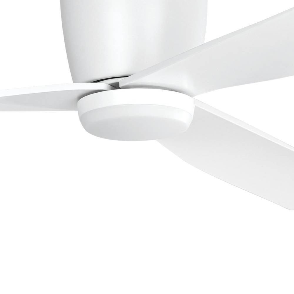 EGLO 35087 Вентилятор с подсветкой LERICI, 12W(LED), H242, Ø1320, сталь, бел.мат./акрил, молочный