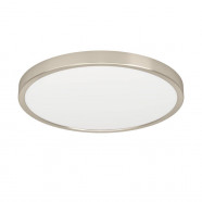  Светодиодный накладной светильник FUEVA 6, 17W(LED), Ø390, сталь, никель мат.