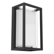 902417  Уличный настенный светильник GENOVESE, 10W(LED), 3000-4500-6000K, IP65, алюминий, черный