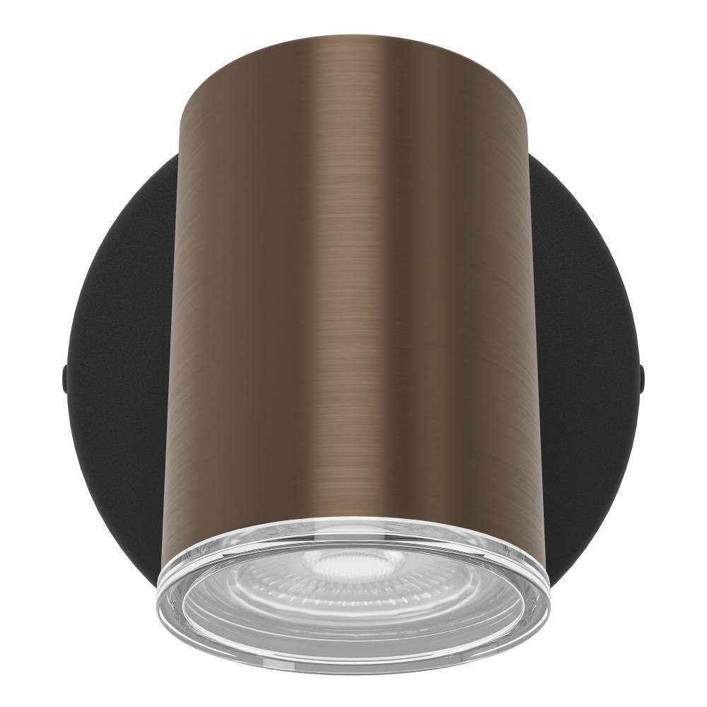 EGLO 300587  Спот CONSUMA 1, 1X5W(GU10), IP44,сталь, бронзовый, черный
