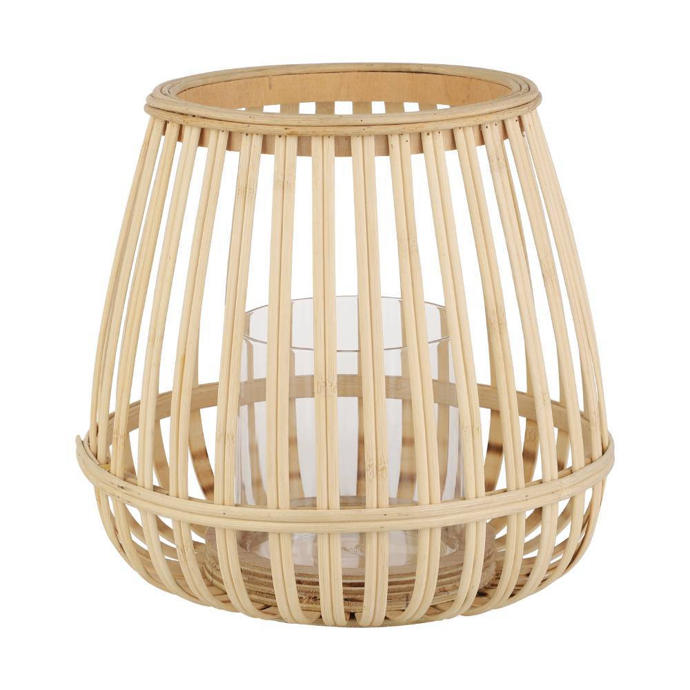 EGLO 422084 Подсвечник BUNAWAN, B200, Ø220, дерево, стекло, натуральный