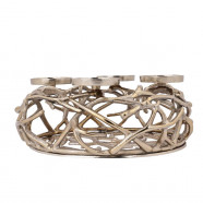 422057  Подсвечник OROQUIETA, B135, Ø350, алюминий, золотистый