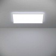 901453  Светодиод потолочн свет-к с регул тем-ры света ROVITO, 17,2W(LED), 570x300, IP44,  2700K, 4000K, 6500K,  2580lm, пластик, белый/пластик, белый