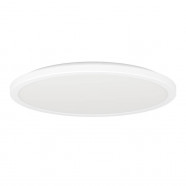 901447  Светодиод потолочн свет-к с регул тем-ры света ROVITO, 18,5W(LED), Ø390, IP44, 2700K, 4000K, 6500K, 2300lm, пластик, белый/пластик, белый