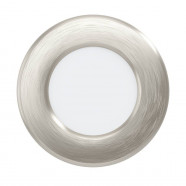  Встраиваемый светильник FUEVA 6, 3,7W(LED), 2700/4000/6500K, Ø86, алюминий, никль мат.