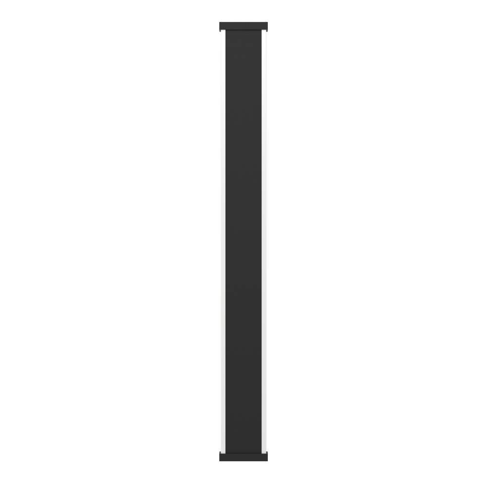 EGLO 900677  Уличное бра NEVIANO, 2X7W (LED), 3000K, 2100lm, IP55, L580, сталь, черный/пластик, белый