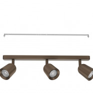 901951  Спот CAMALDOLI, 3X10W(GU10), сталь, темно-бронзовый