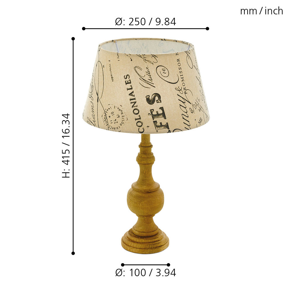 EGLO 43244 Настольная лампа THORNHILL 1