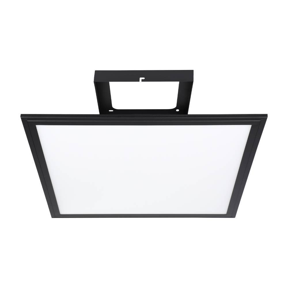 EGLO 900818  Потолочный светильник  SALOBRENA 1, 21,5W (LED), 4000K, 3000lm, L450, B450, H50, алюминий, черный / пластик, белый