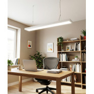 902208  Светодиод потолочный свет-к PIETRANGELI, 34,4W(LED), L-1185, W-200, 2700-4000-6500K, алюминий