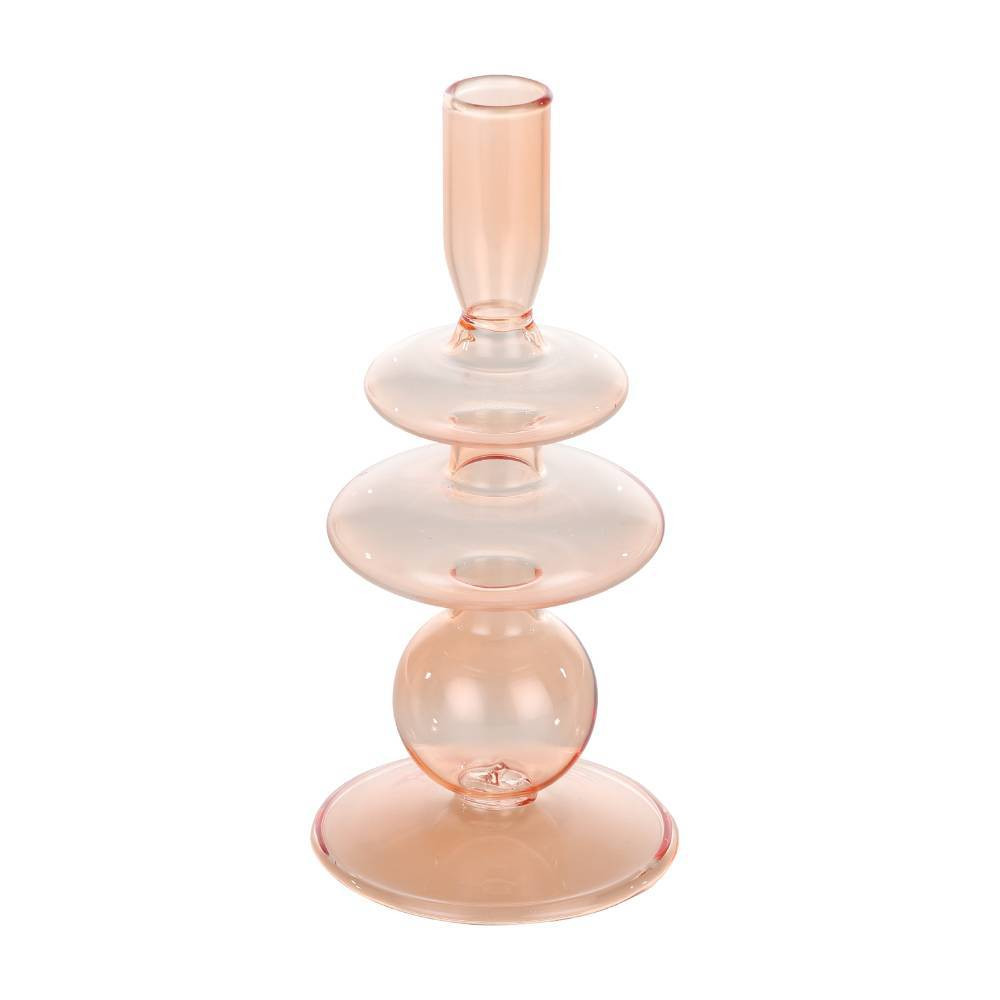 EGLO 422256  Посвечник MOLUME, H195, Ø90, стекло, розовый