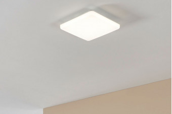 901533  Уличный светод свет-к настенно-потолочн CASTAGNETO, 16,5W(LED), 260x260, IP54, 2700K, 4000K,