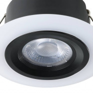 900915  Комплект встраиваемых светильников CALONGE, 3X4,8W (LED), 3000K, 1860lm, Ø100, пластик, черный, белый 