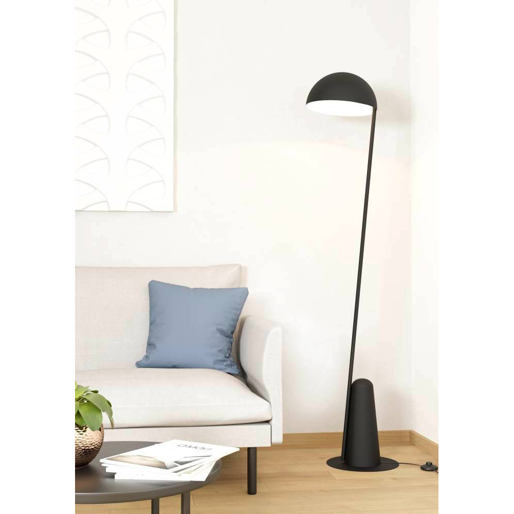 EGLO 900135  Торшер ARANZOLA, 1X40W, E27, сталь, черный, белый