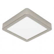  Светодиодный накладной светильник FUEVA 6, 7W(LED), 150x150, сталь, никель мат.