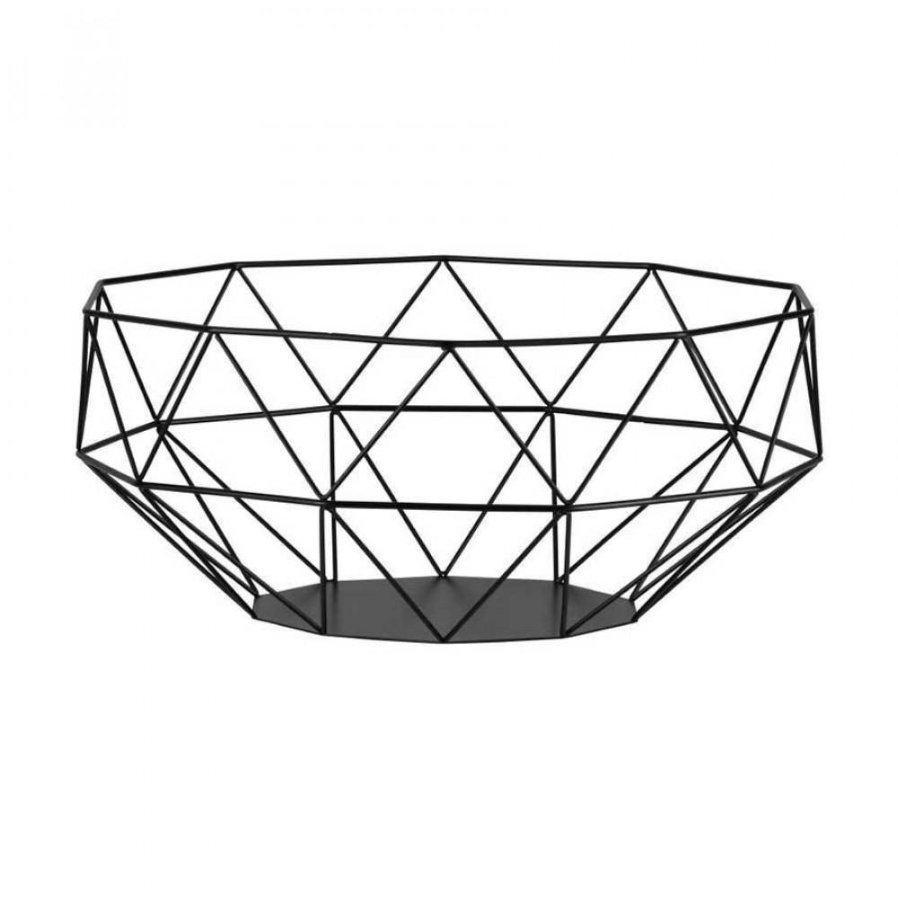 EGLO 427181  Чаша декоративная UEDA, H130, Ø300, сталь, черный
