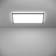 901445  Светодиод потолочн свет-к с регул тем-ры света ROVITO, 17,2W(LED), 570x300, IP44,  2700K, 4000K, 6500K,  2580lm, пластик, черн/пластик, белый