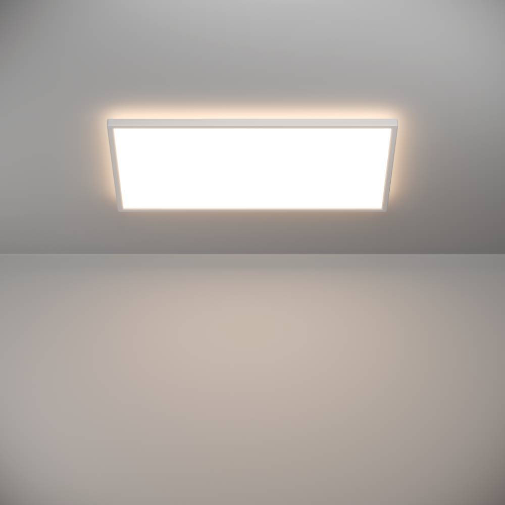 EGLO 901453  Светодиод потолочн свет-к с регул тем-ры света ROVITO, 17,2W(LED), 570x300, IP44,  2700K, 4000K, 6500K,  2580lm, пластик, белый/пластик, белый