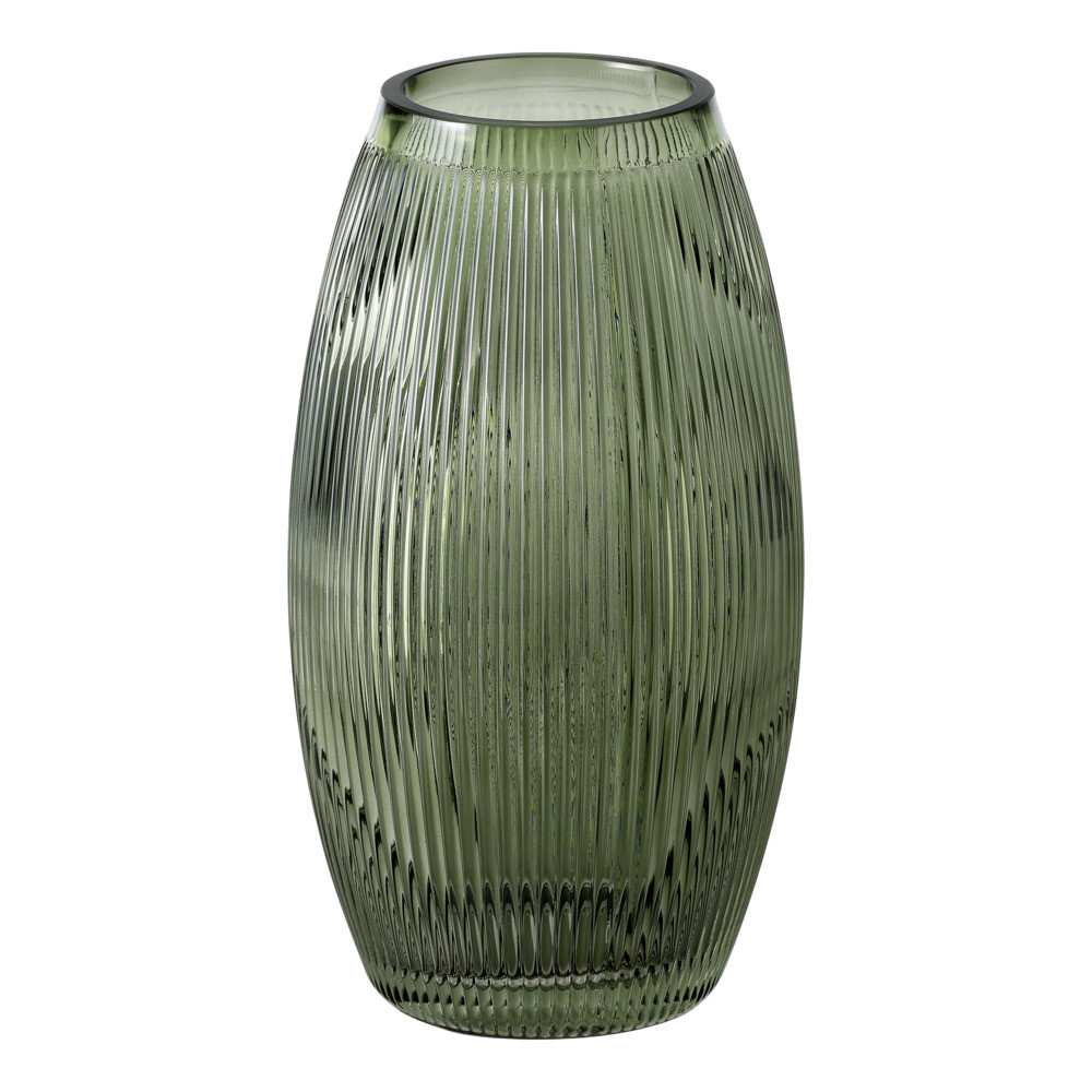 EGLO 421781 Ваза QICHAZHEN, H270, Ø145, стекло, зеленый